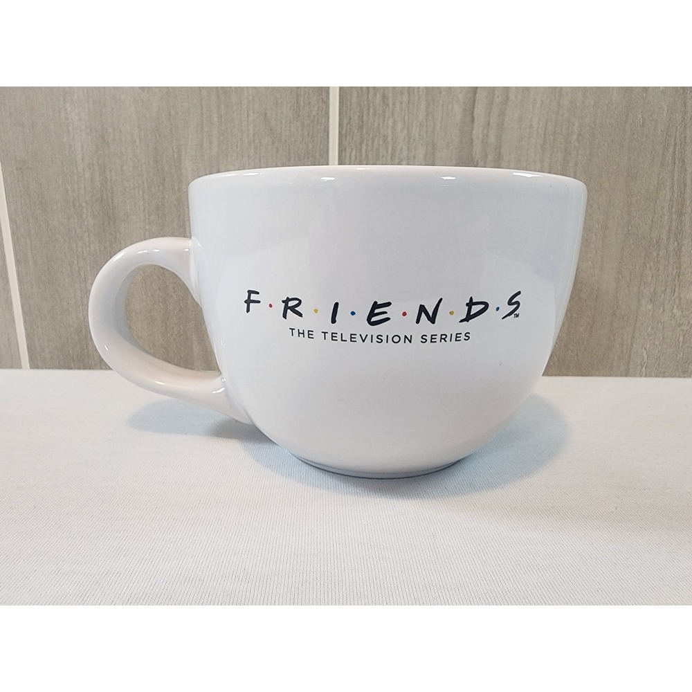 Friends Central Perk Coffee Mug 24oz White Ceramic Oversized Soup Cup - Picture 2 of 6